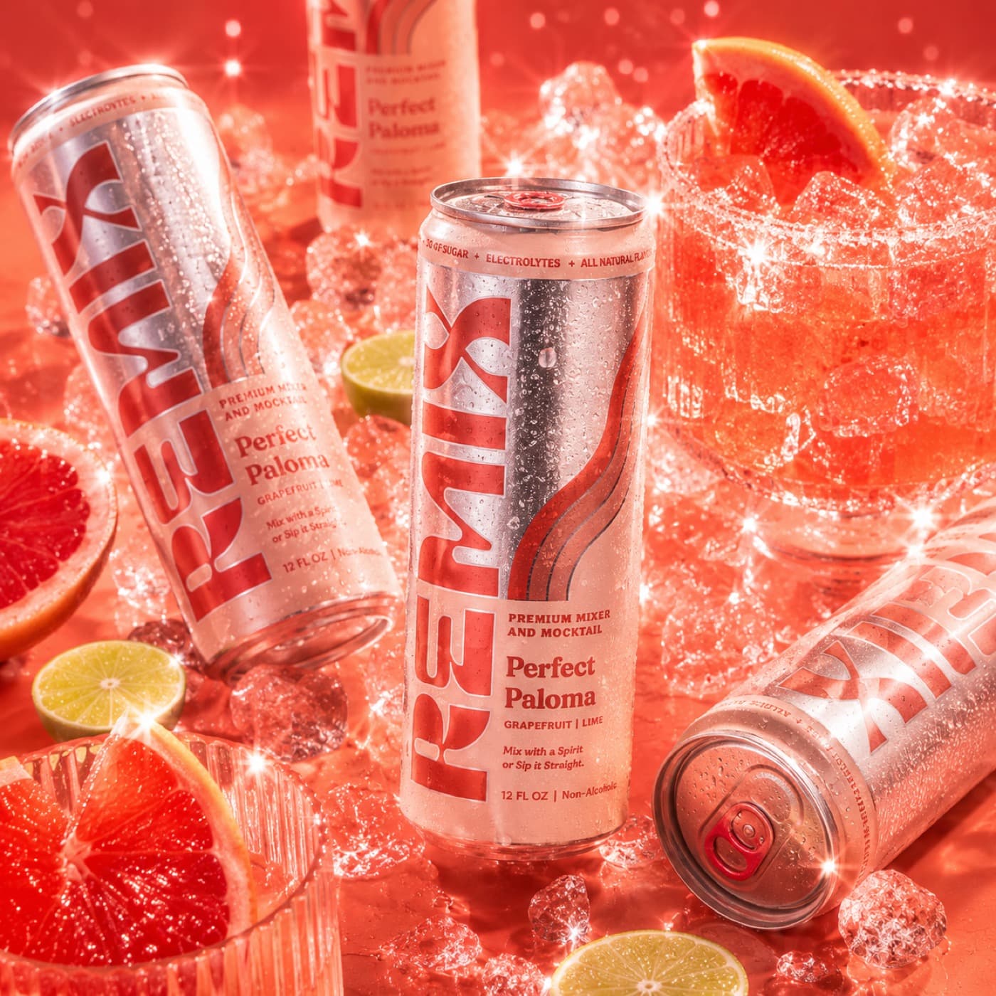 Chilled Remix Perfect Paloma cans