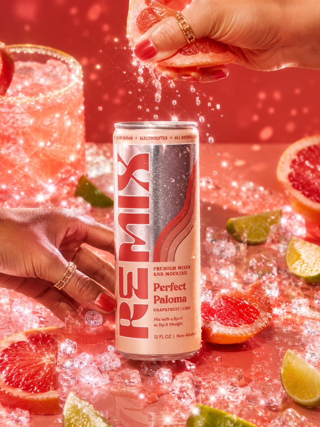 Remix Perfect Paloma with grapefruit and lime